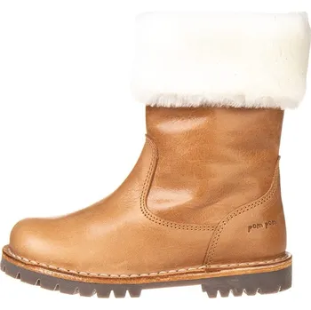 Dívčí kozačky POM POM Hellbraun 3233235 31
