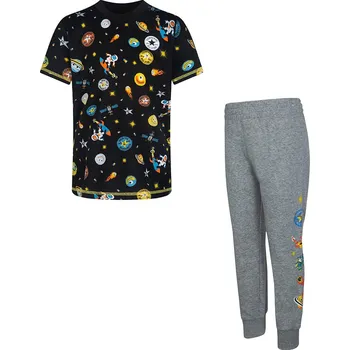 Oblečení a móda Tričko Converse Schwarz/ Grau 8095135 104