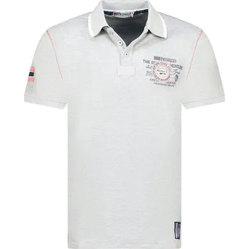 Pánské tričko Tričko Geographical Norway Grau 8260831 S