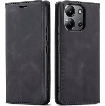 Pouzdro na mobilní telefon Flipové pouzdro Koanni pro Xiaomi Redmi 15C, černé