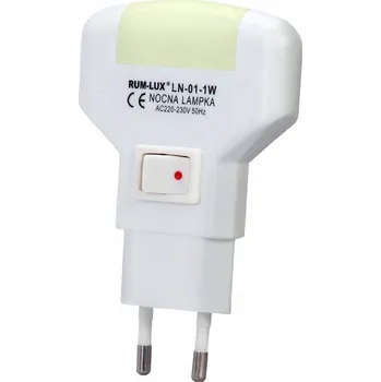 Lampička Noční lampa Rum-Lux bílá