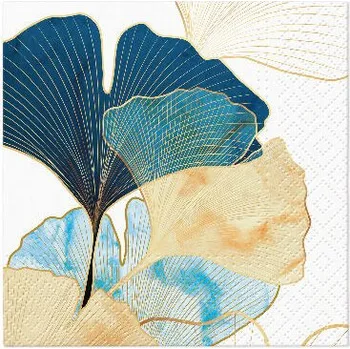 Papírový ubrousek Paw Papírový ubrousek Airlaid Stylish Ginko Accents