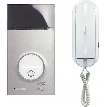 Domácí videotelefon Bticino 366811 stříbrno-bílý, sada 2 kusů