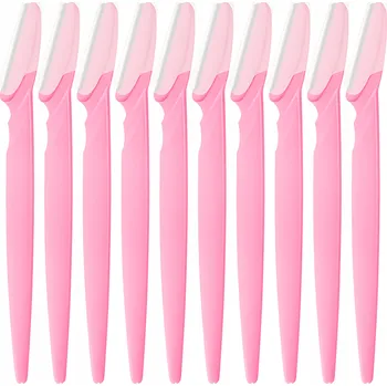 Holicí strojek Nůžkový zastřihovač, břitva na úpravu obočí, chloupků na obličeji holicí strojek 10 kusů