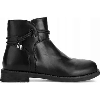 Dámská zimní obuv Clara Barson kotníkové boty žena černá WS1522-23