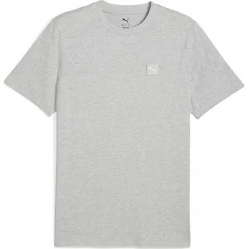 Pánská móda Tričko tričko Puma Ess Elevated Tee šedé 684726 04 vel. M
