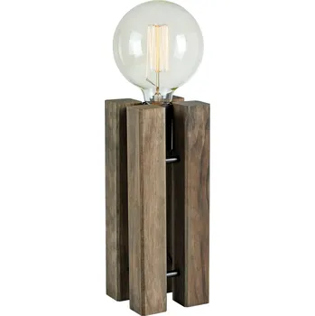 Lampička Markslöjd stolní lampa Lodge hnědá 28 cm