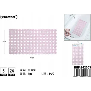 Protiskluzová podložka Rest.aer - Prostiskluzová podložka do vany 67*35 cm obdélníková