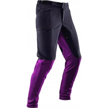 Cyklistické kalhoty LEATT CYKLISTICKÉ KALHOTY MTB TRAIL 2.0 VELVET ČERNÁ/FIALOVÁ VELIKOST XXL