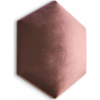 Obraz ČALOUNĚNÉ NÁSTĚNNÉ PANELY ŠESTIHRAN 35x40cm MAGIC VELVET 2258