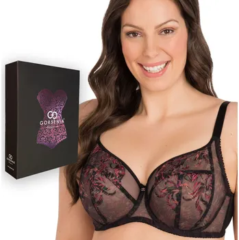 Podprsenka GORSENIA Podprsenka s měkkými košíčky Jenny 792 černá 70E