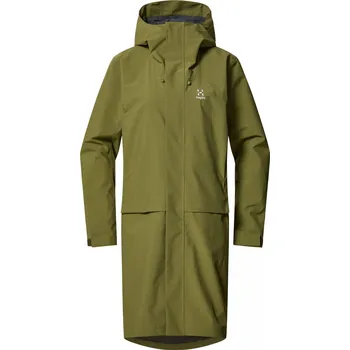 Dámský kabát Dámská parka Haglöfs Aria Proof - zelená Velikost: XS