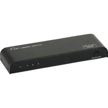 Video kabel HDMI kabel Signal Switch 3x1 4K x 2K 60 Hz HDMI 2.0, 15 m
