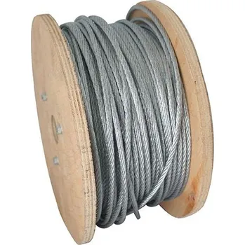 Železářství Lano MGM Zn 03 mm, ocelové, bal. 100m