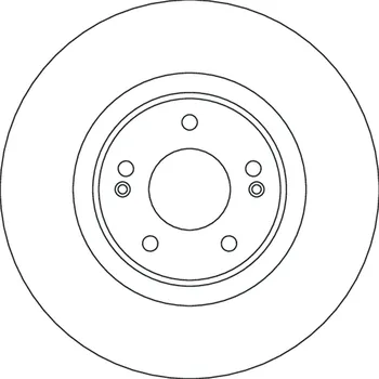 Zavěšení kol TRW DF4632S Brzdový kotouč