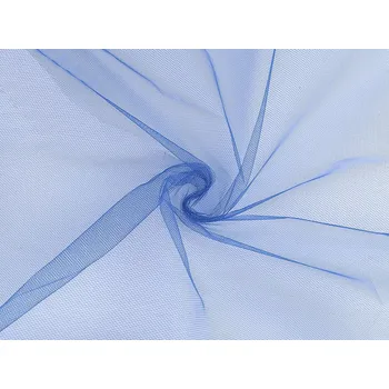 Tyl PAD jemný na závoje, střední, 13 modrá capri