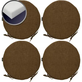 Podsedák SADA KULATÝCH PODSEDÁKŮ NA ŽIDLI 40 cm 4 ks