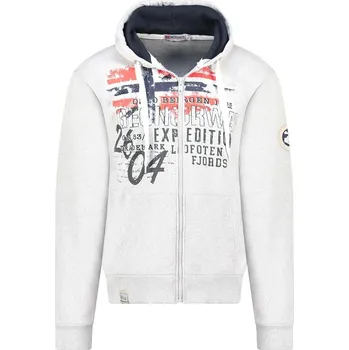 Oblečení a móda Mikina Geographical Norway Grau 873066 L