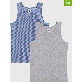 Chlapecké tričko Tričko PETIT BATEAU Blau/ Grau 9310375 92