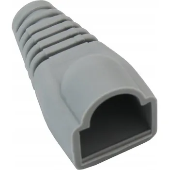 Konektor Krytka konektoru RJ-45, šedá, 100 ks