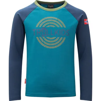 Tričko Trollkids Blau/ Dunkelblau 4606500 152