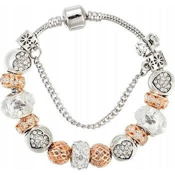 Náramek Náramek stříbrný MODULÁRNÍ dámský CHARMS