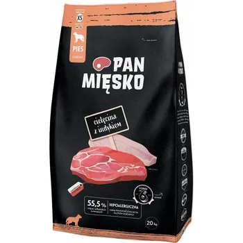 Krmivo pro psa Pan Mięsko Krmivo suché pro psa TELECÍ KRŮTA ZELENINA Malá plemena XS 20 kg
