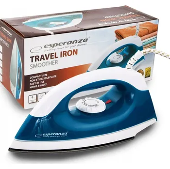 Žehlička ŽEHLIČKA TURISTICKÁ malá CESTOVNÍ KOMPAKTNÍ MINI LEHKÁ 1200W