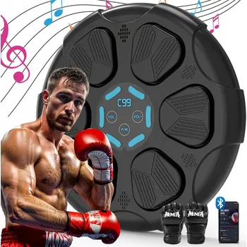 Bojový sport HUDBA MASZYNA DO BOKSU MUSIC BOXING MACHINE BOXOVACÍ ZEĎ PRO TRÉNINK BOXU