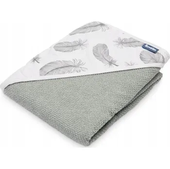 Dětská deka Deka s kapucí Sensillo 100 x 100 cm šedá