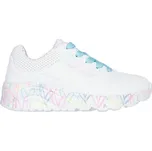 Dětská volnočasová obuv Skechers UNO LITE - LOVELY LUV 34 Bílá, Mix