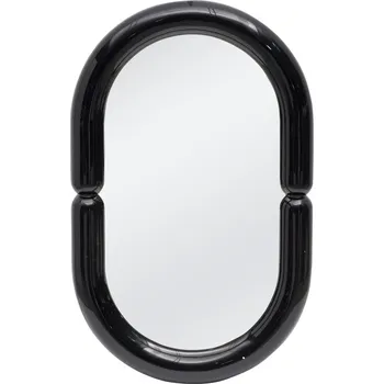 Zrcadlo Nástěnné zrcadlo Poster - Halmar Černá 50x80 cm