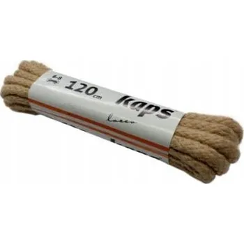 Tkaničky do bot Kaps tkaničky béžové, délka 120 cm