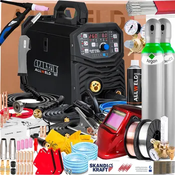 Svářečka Svářečka MIGOMAT Spartus EasyMig 210S synergická 200A MMA TIG LIFT 3v1