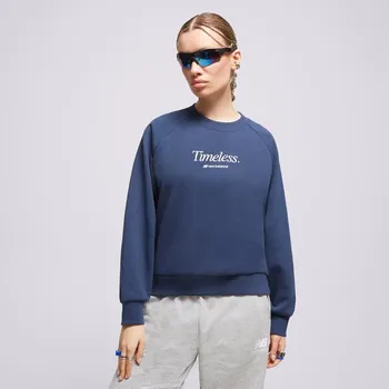 Pánská mikina New Balance Mikina Athletics Icono-Graphic Crew Tmavomodrá L