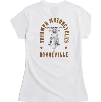 Dámské tričko Triumph dámské triko Bonnenville White – XS, bílá