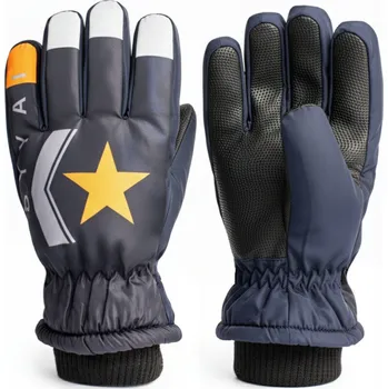 Rukavice DĚTSKÉ LYŽAŘSKÉ RUKAVICE ZIMNÍ CHLAPECKÉ ORTALIONOVÉ