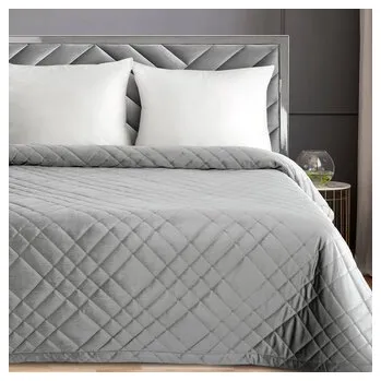 Přehoz na lůžko Přehoz na postel FIONA stříbrná 220x240 cm Mybesthome