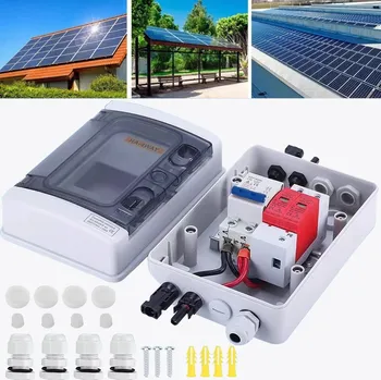 Rozvodnice PV DC 1000V pro fotovoltaiku 1 tanga, 4 moduly S ODPOJOVAČEM