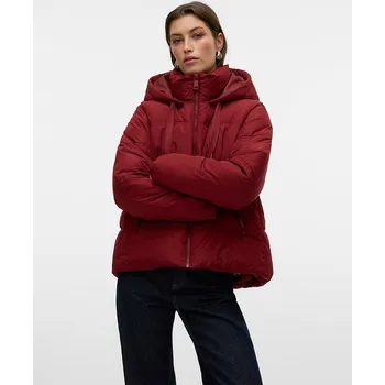 Dámská móda Bunda Vero Moda Bordeaux 9389955 XS