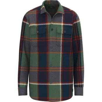 Pánská větrovka Bunda FYNCH-HATTON Dunkelgrün/ Dunkelblau/ Bordeaux 2327693 XXL