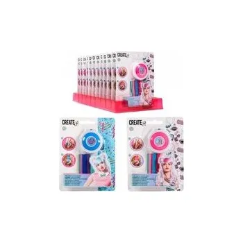 Sada Křídy na vlasy + gumičky v barvách Neon Galaxy