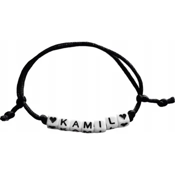 Náramek Náramek na šňůrce s tvým Nápis, písmeny, jménem