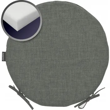 Polštář KULATÝ POLŠTÁŘ NA ŽIDLI 40 cm STOLIČKA s vázáním