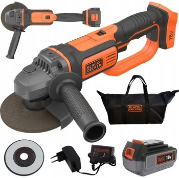 úhlová bruska Úhlová bruska 18V 125mm M14 Black & Decker BCG720 + akumulátor 4.0Ah