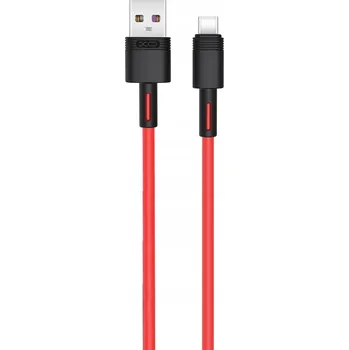 Datový kabel Kabel XO USB - USB typ C 1 m červený
