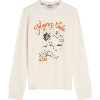 Chlapecké tričko Tričko Scotch & Soda Creme 5536846 146