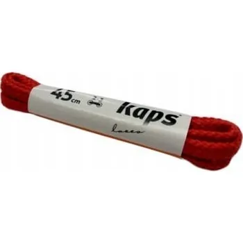 Tkaničky do bot Kaps tkaničky červené, délka 45 cm