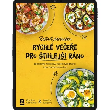 Kniha Restart jídelníčku: Rychlé večeře pro štíhlejší ráno - Kristýna Ostratická, Monika Divišová (2025) [E-kniha]
