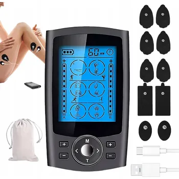 Masážní přístroj ELEKTROSTIMULÁTOR SVALŮ A NERVŮ EMS MASÁŽNÍ PŘÍSTROJ PRO AKUPUNKTURU